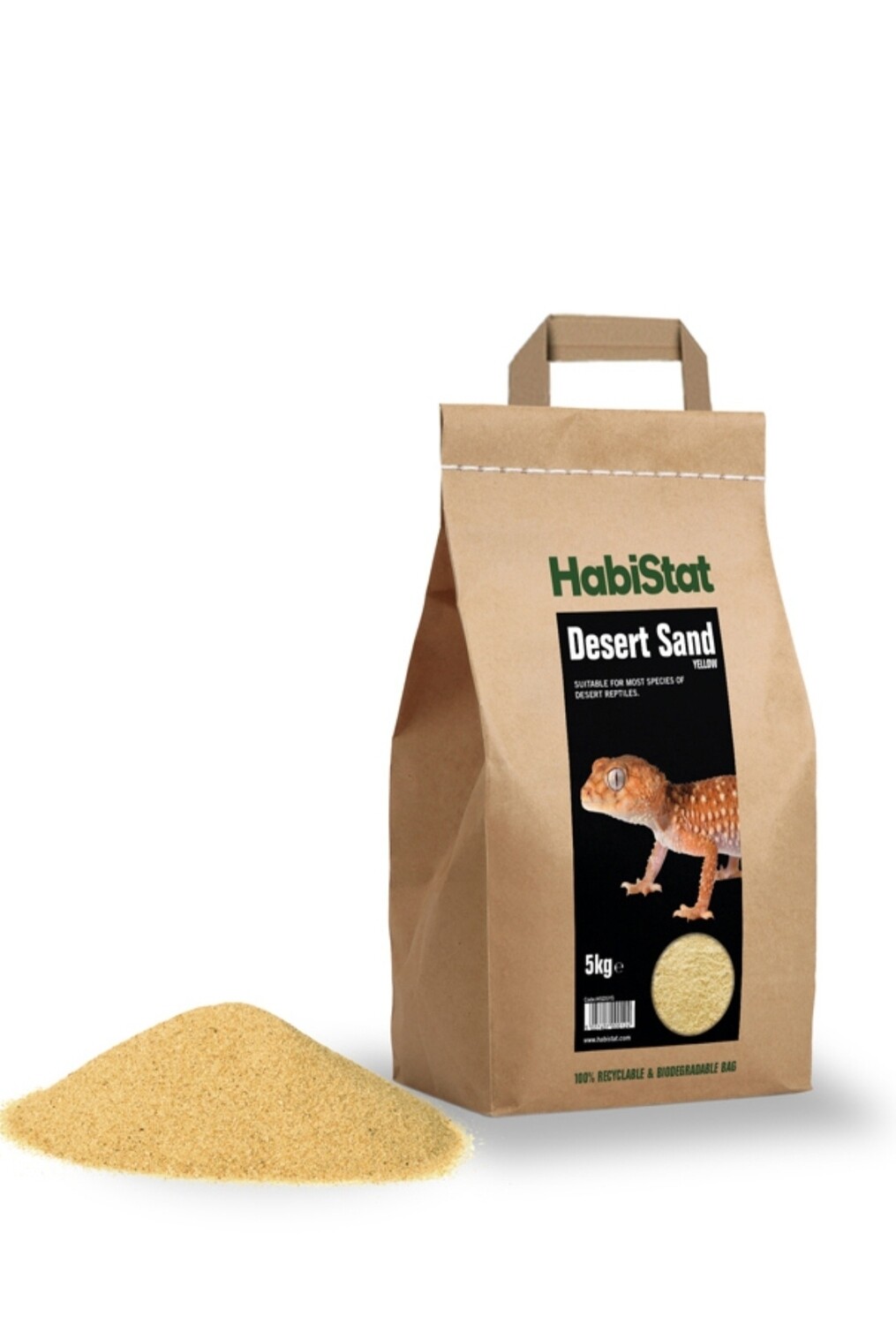 Substrat Desert Sand Jaune HabiStat 5kg