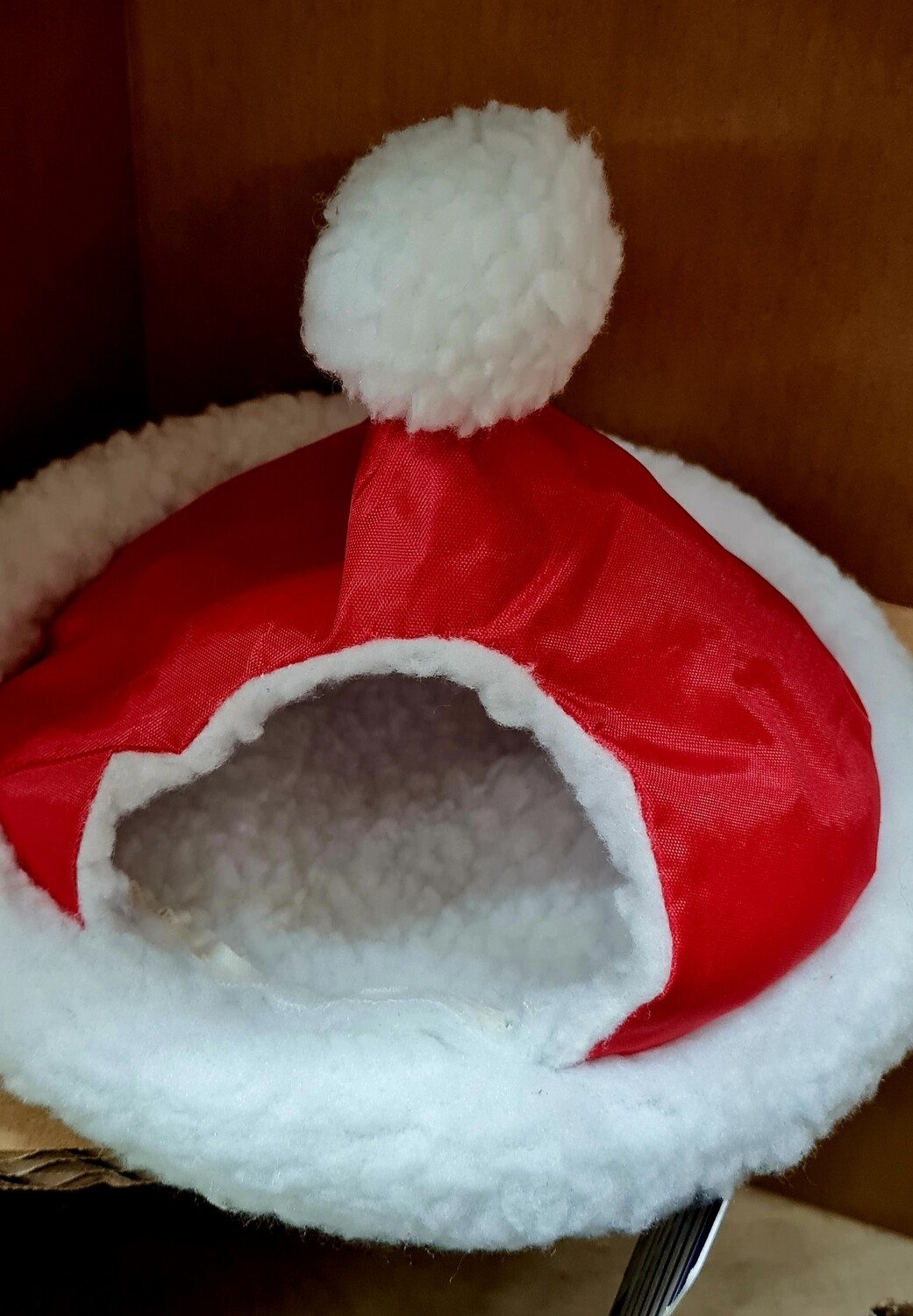 Abri douillet de Noël pour hamster/octodon 24cm
