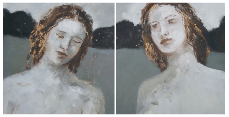And We Are Borrowed from Threads of Stars (diptych)