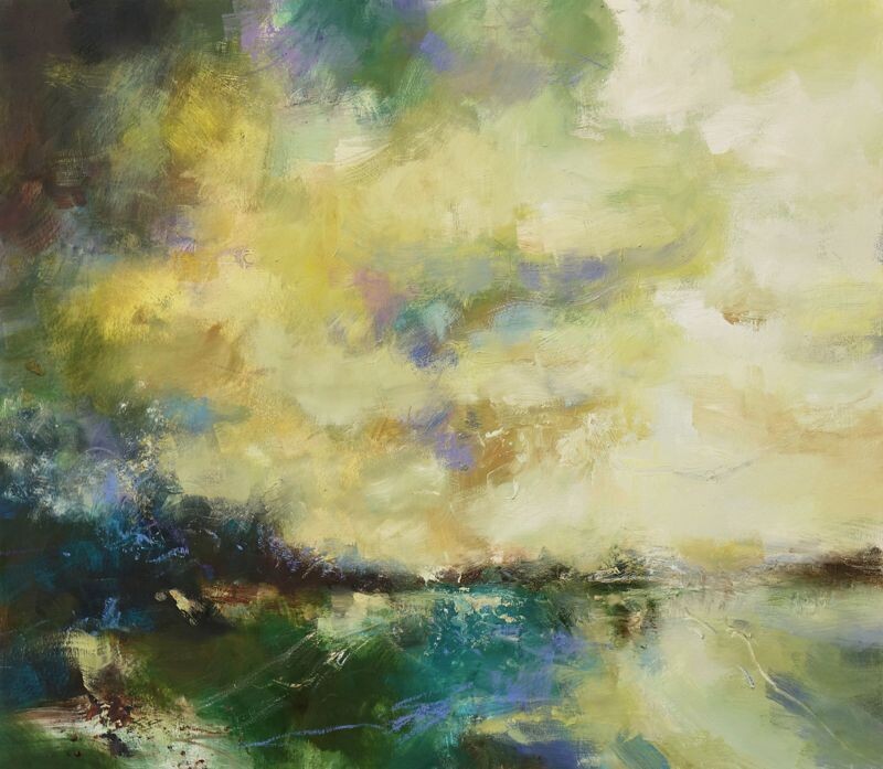 In Small Boats We Crossed the Light Filled Waters - SOLD
