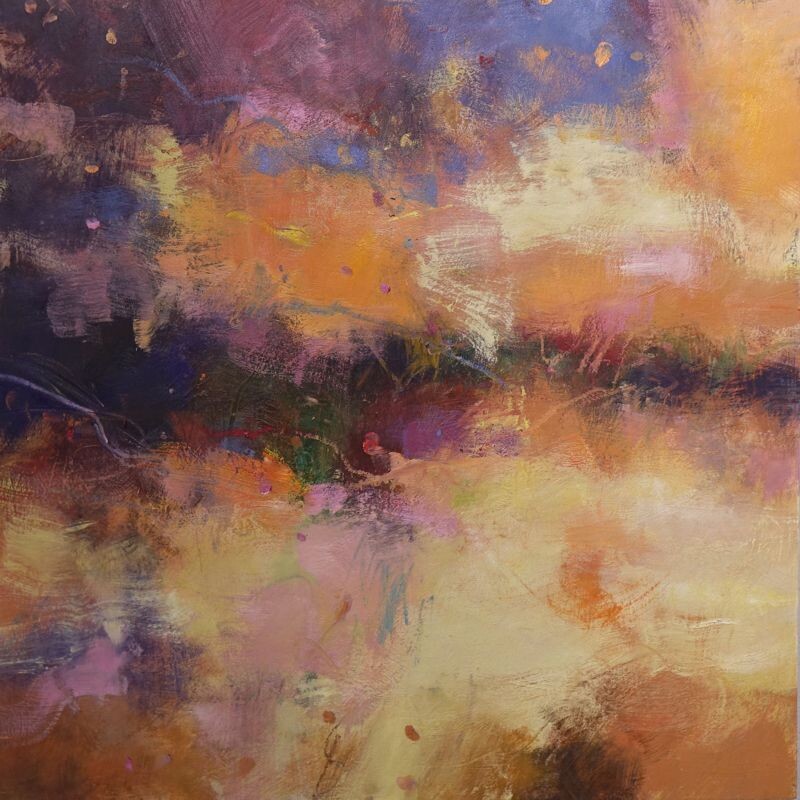 Lighting Up the Night Sky with Colours We Found Along the Way - SOLD