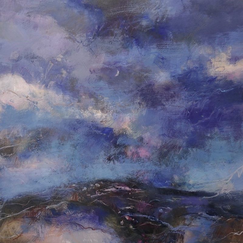 Waking at Night I Touched Blue Heavens
