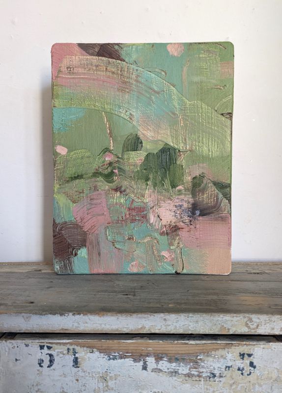The Moon Lights Up the Woods at Night - SOLD