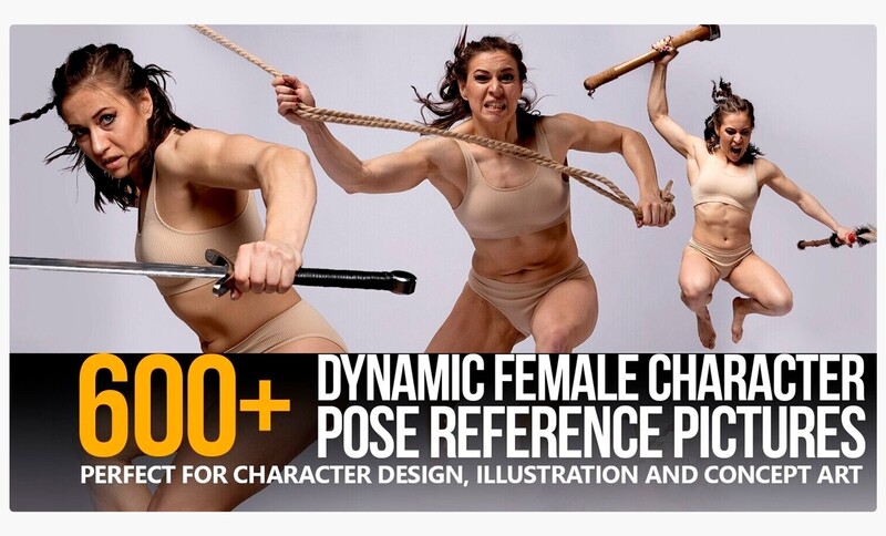 600+ Dynamic Female Pose Reference Pictures