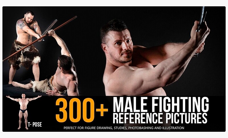 300+ Male Fighting Pose Reference Pictures