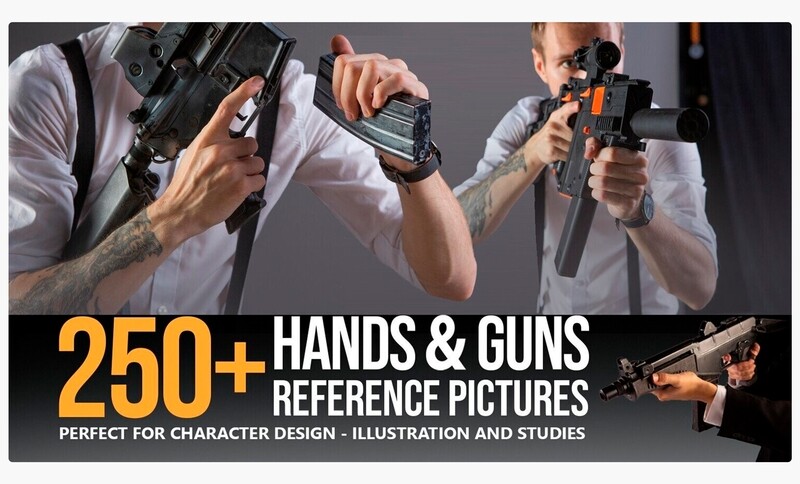 250+ Hands & Guns Reference Pictures