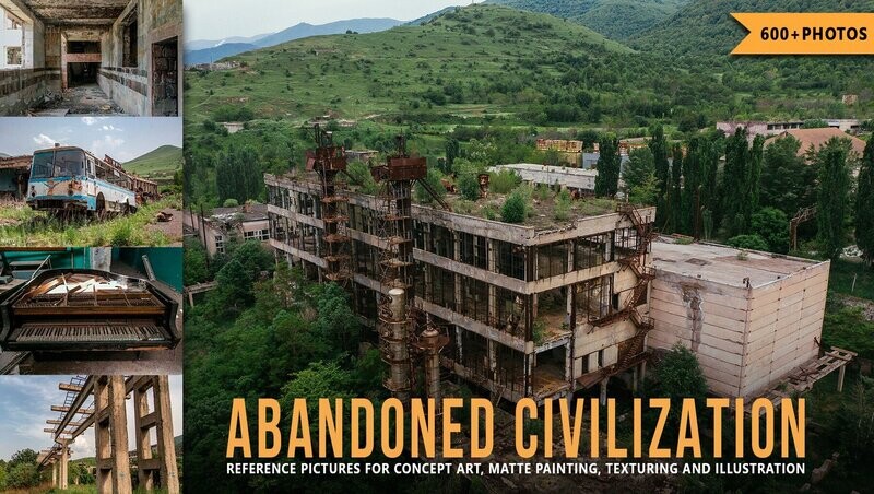 600+ Abandoned Civilization Reference Pictures