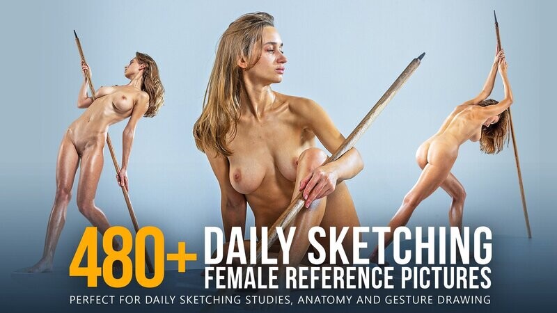 480+ Daily Sketching Female Reference Pictures