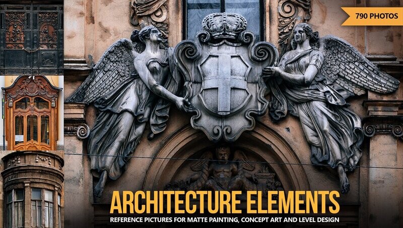 790+Architecture Elements Reference Pictures