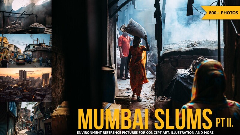Mumbai Slums Reference Pictures Part II