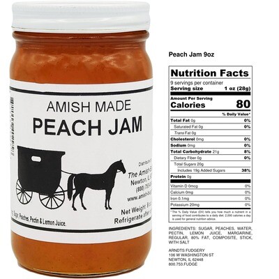Amish made Jam and Jellies - 8 oz.
