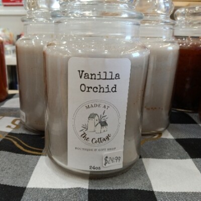 Vanilla orchid candle