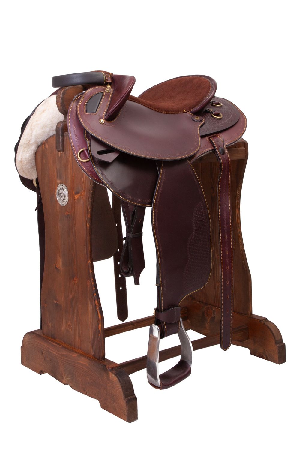 Mitica sella Stock Australiana SAYTHON modello half breed Sydney Cod. 3231  Trasporto e assicurazione INCLUSO