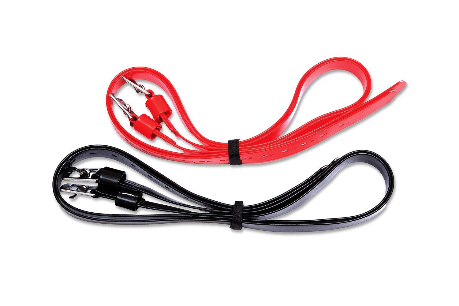 Staffili in Biothane per sella da endurance Saython Saddlery, rosso o nero