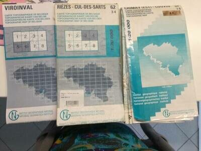 Carte topographique 58 5-6 Viroinval