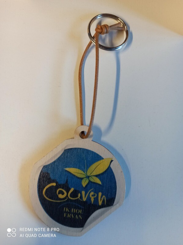 Porte clé en bois Couvin