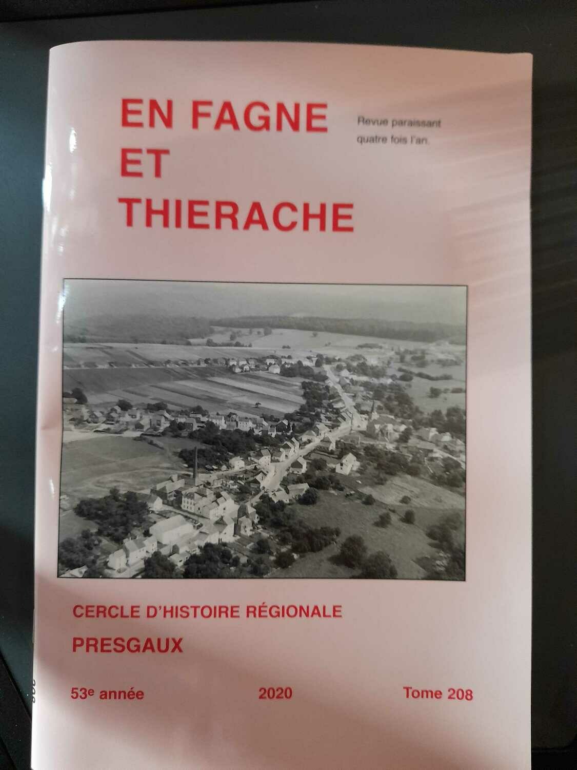 En Fagne et Thiérache - Cercle d'Histoire régionale