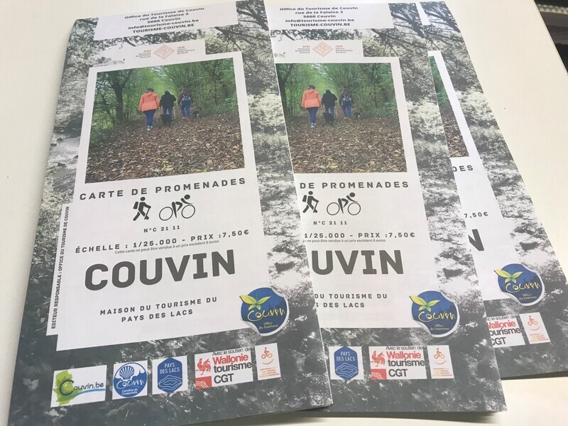 Carte promenade Couvin