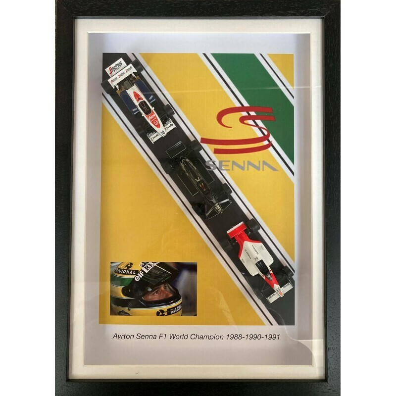 A. SENNA - F1 3 CARS
