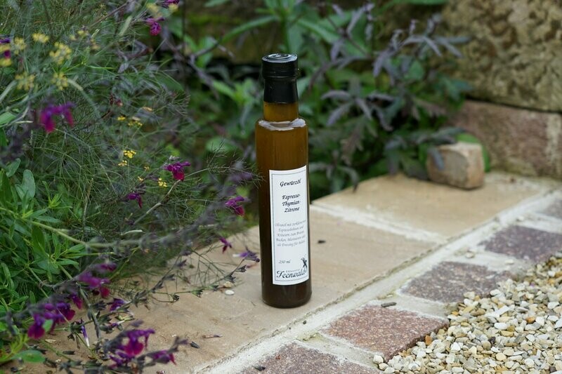 Gewürzöl Espresso-Thymian-Zitrone 250ml