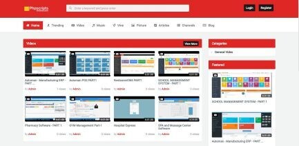 VIDEO SHARING SCRIPT