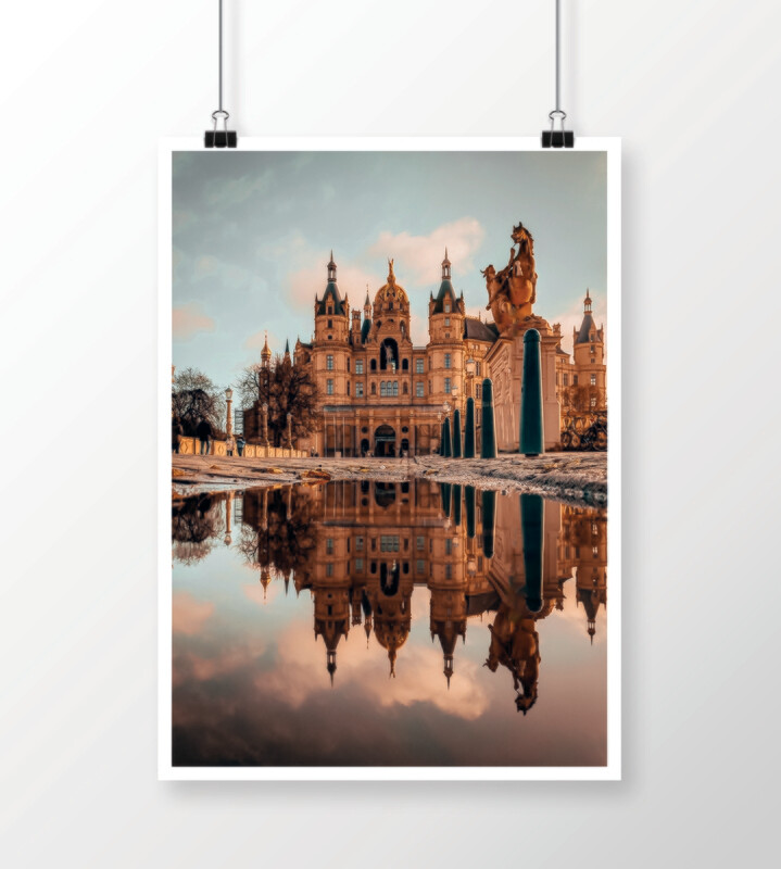 Fine Art Print - Schweriner Schloss Fine Art Print - Schweriner Schloss