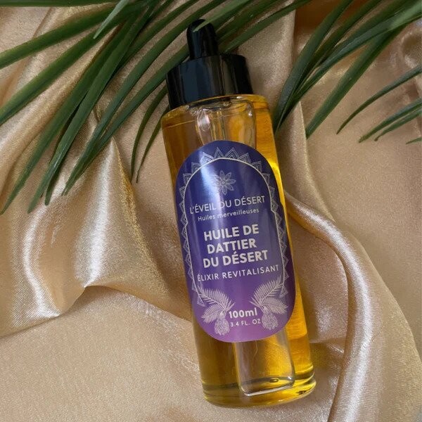 Elixir revitalisant : Huile de Dattier du Désert Bio ?100ml