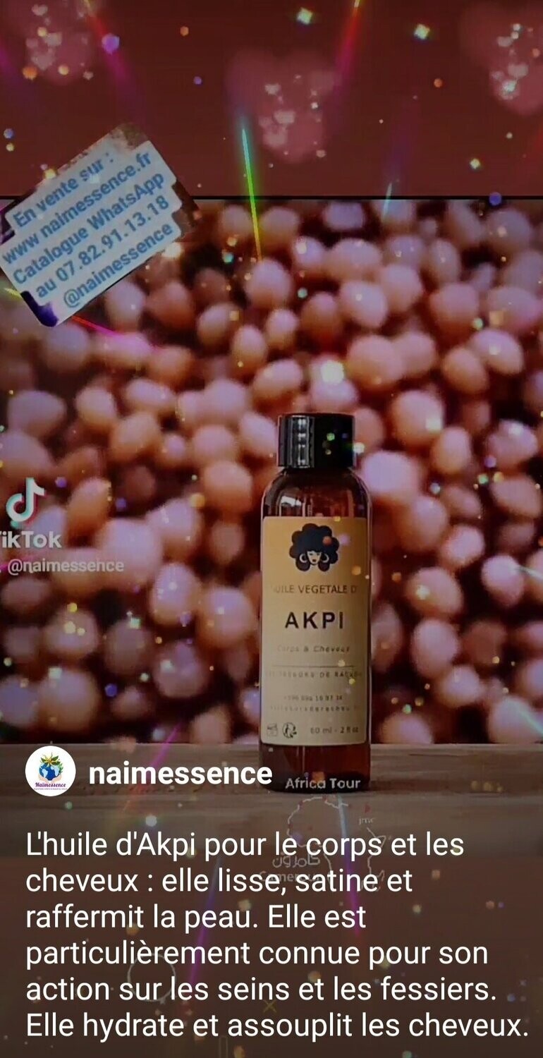 Huile d'Akpi 60 ml