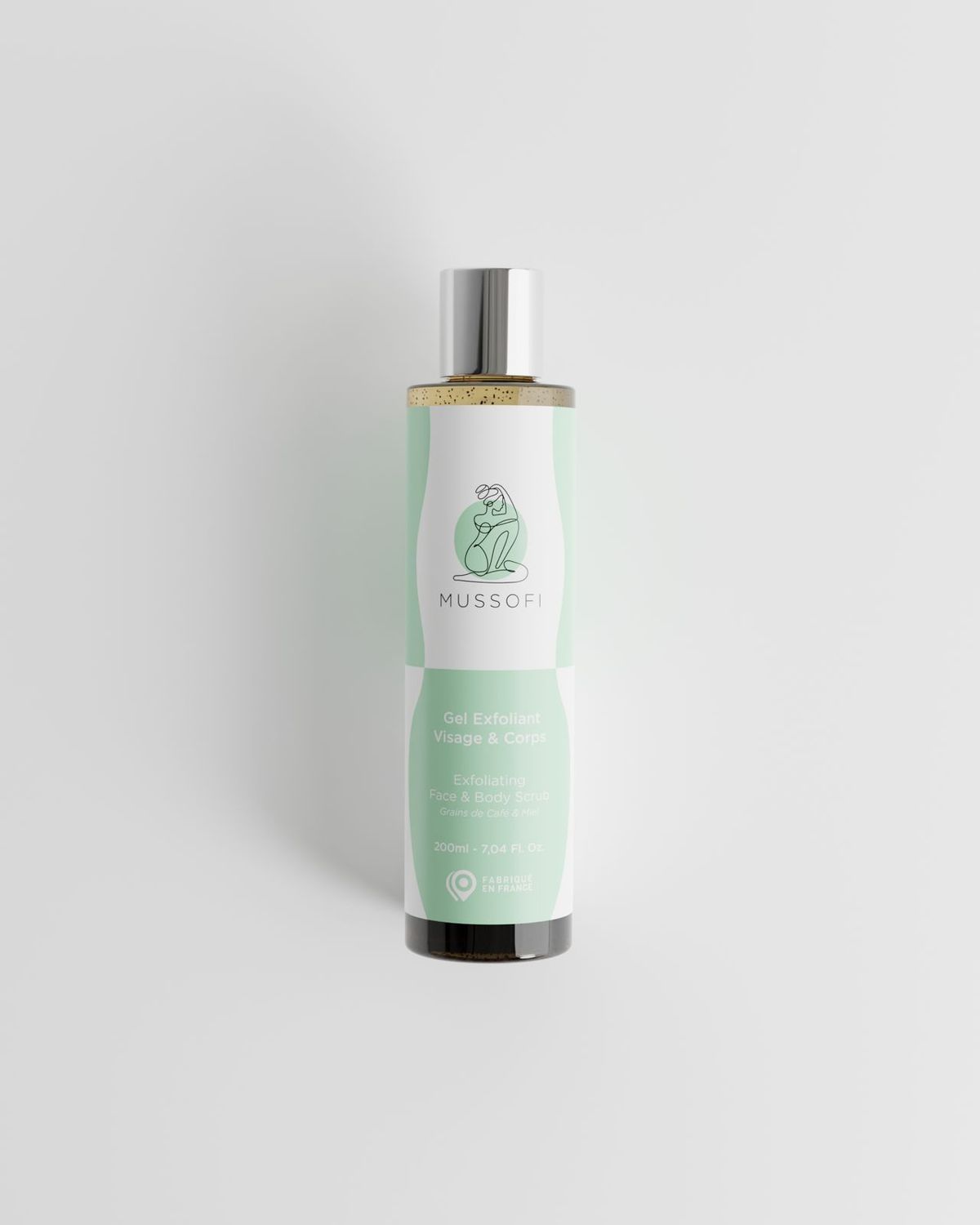 Gel lavant exfoliant visage et corps 200 ml