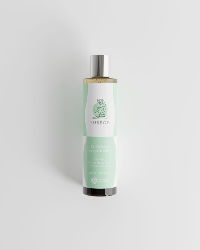 Gel lavant exfoliant visage et corps 200 ml