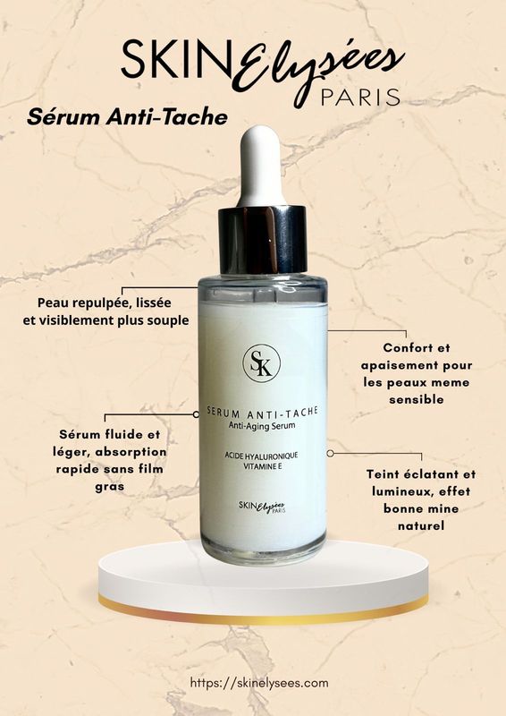 Sérum antitaches et antirides