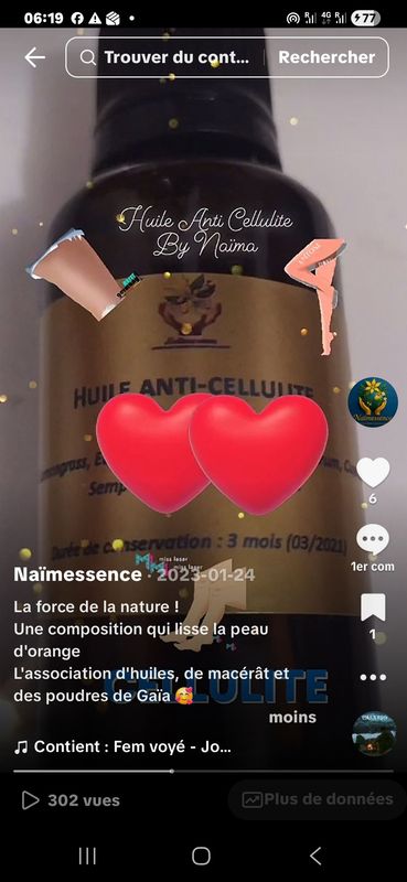 Huile anticellulite 2 Huile anticellulite 2
