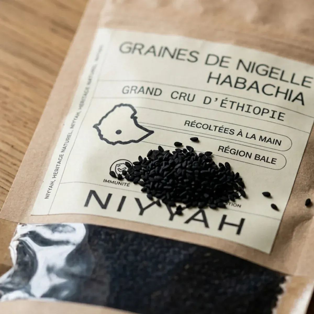 Graines de Nigelle (100 gr) Graines de Nigelle (100 gr)