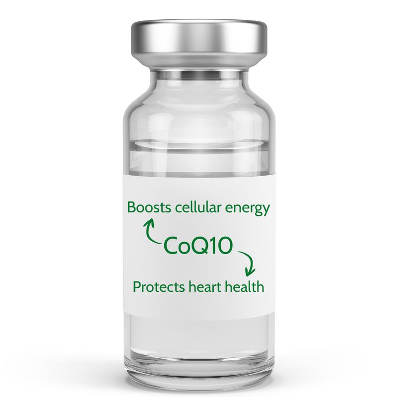 Coenzyme Q10 (CoQ10) Injections