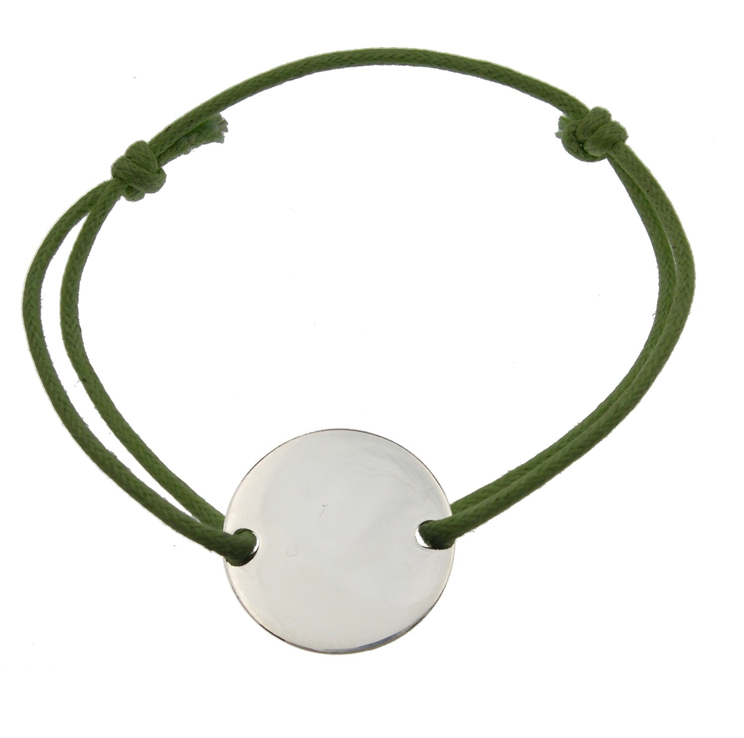 BRACELET JETON 2 TROUS 20MM