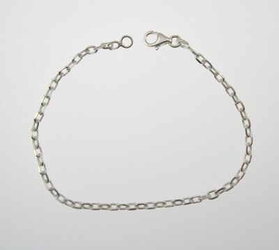 BRACELET ARGENT MAILLE FORCAT