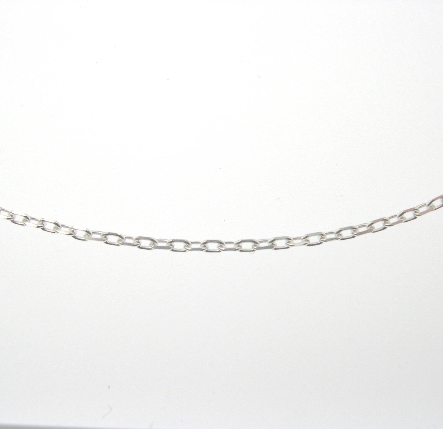 CHAINE ARGENT MAILLE FORCAT 42CM