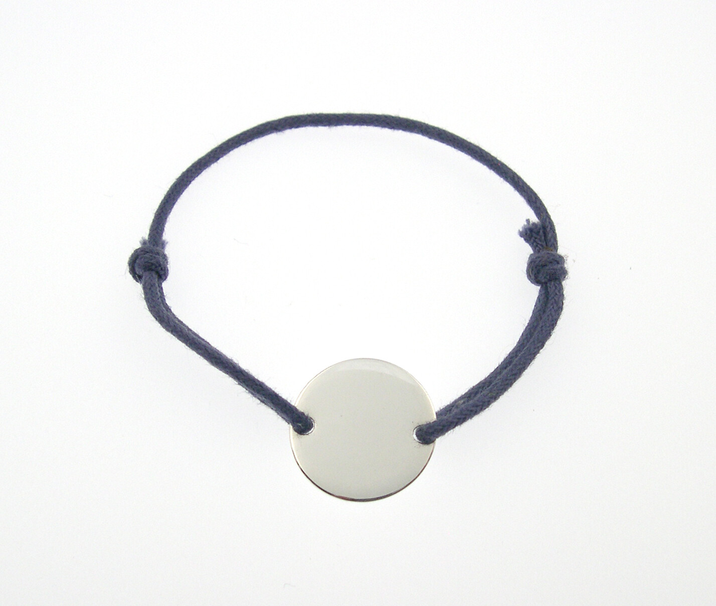 BRACELET JETON 2 TROUS 17MM