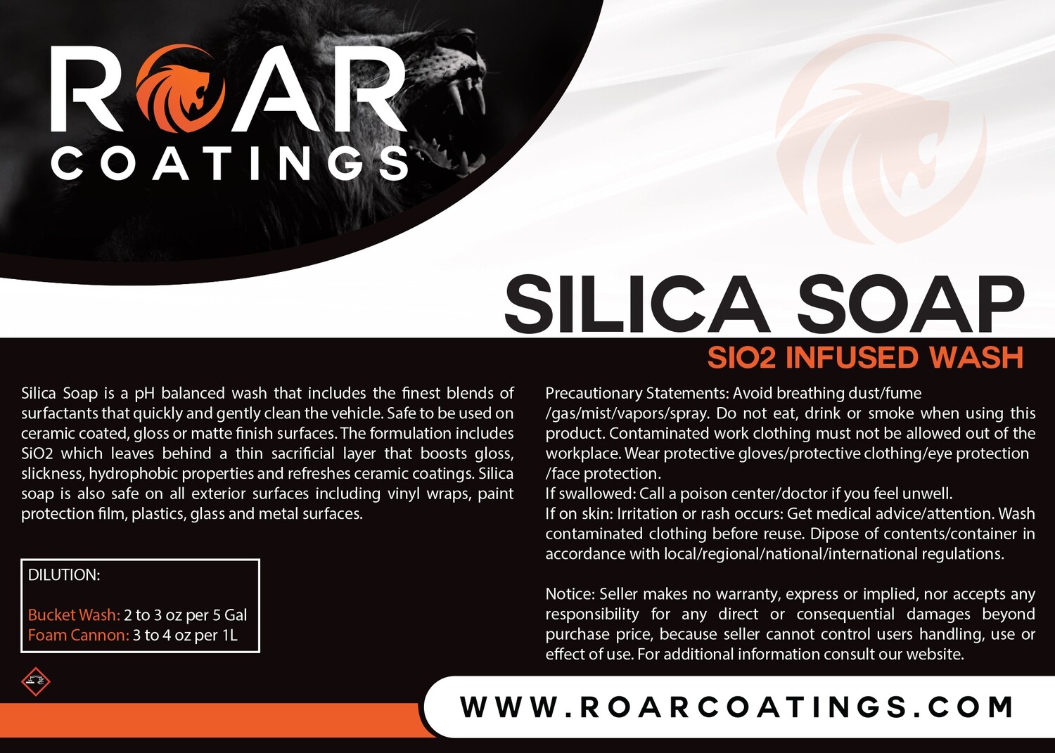 Silica Soap Gallon