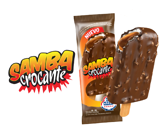 Samba Crocante Ice Cream x15uni