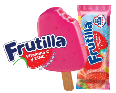Pulpa Frutilla Ice Cream x18uni