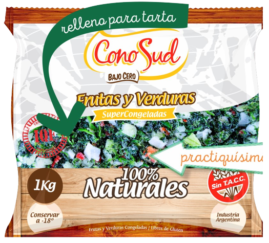 MIX TARTA DE ESPINACA ConoSud