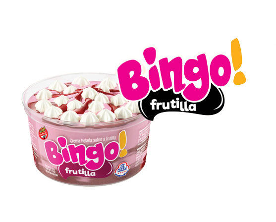 Copa Bingo Frutilla Ice Cream x12uni