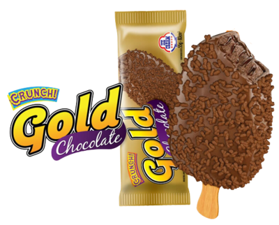 Gold Crunch Chocolate Ice Cream x18uni