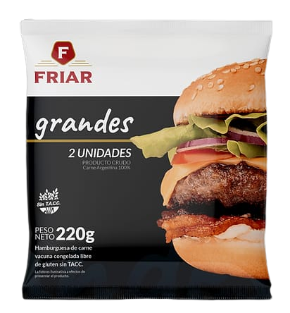 HAMBURGUESA (Grande) Friar