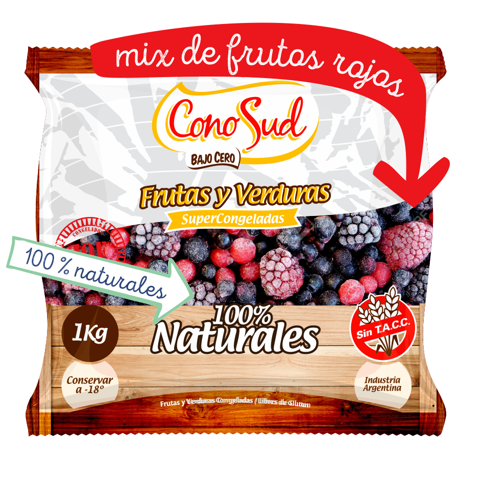 MIX FRUTOS Rojos ConoSud