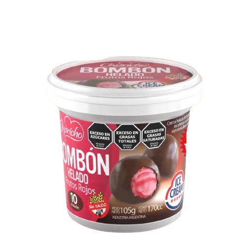 Bombones Capricho Frutos Rojos Ice Cream