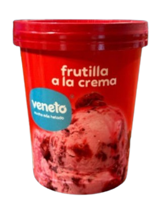 PINTA FRUTILLA A LA CREMA Veneto 300gr