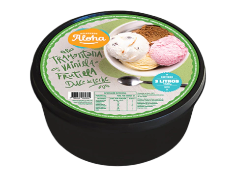 Balde Familiar Aloha Verde x3lt