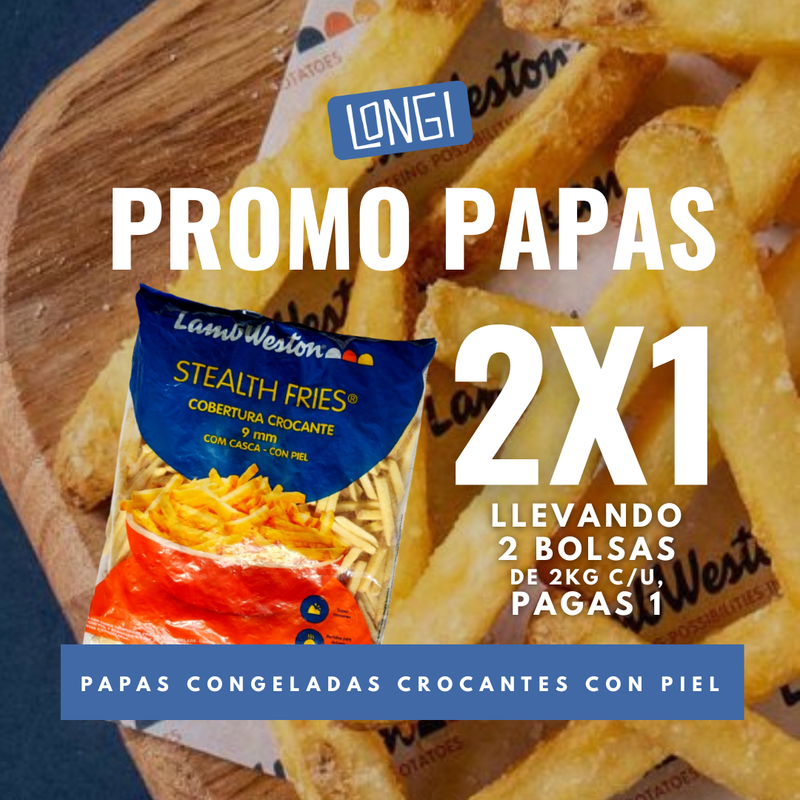 PROMO PAPAS 2X1